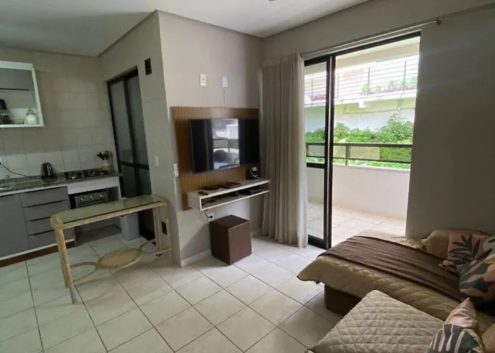 Apt De Dois Quartos A 100 Metros Da Linda Praia Canajure